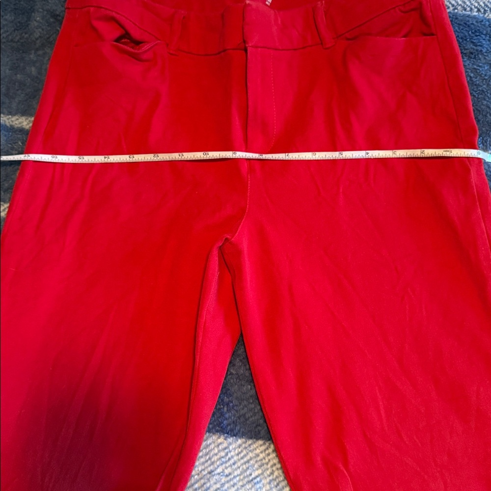 Old Navy Bold Red Pixie Pants - Picture 6 of 7